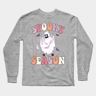 Spooky Season Ghost Boo Long Sleeve T-Shirt